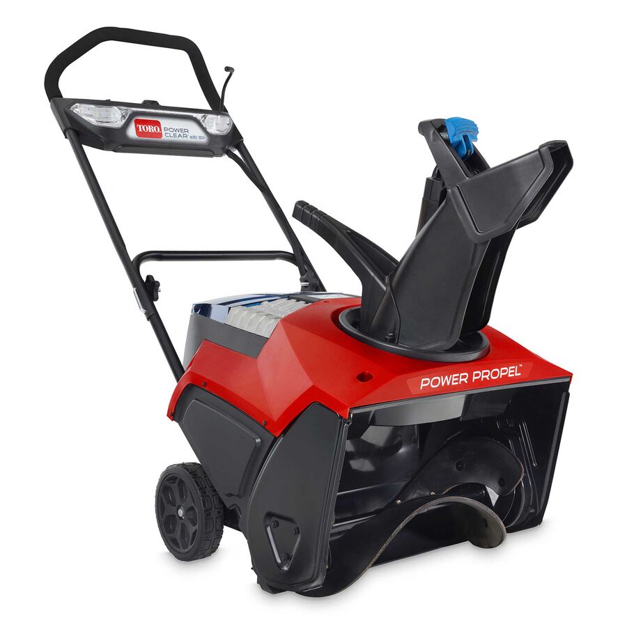 Toro 60V MAX* 21 in. (53 cm) Power Clear® Self-Propel Single-Stage Snow Blower - 10.0Ah Battery Included(39921)