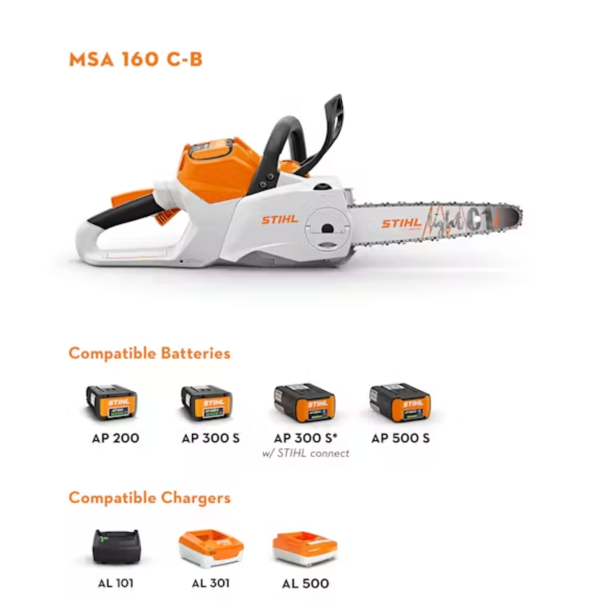 Stihl MSA 160 C-B Chainsaw MSA160CBQ