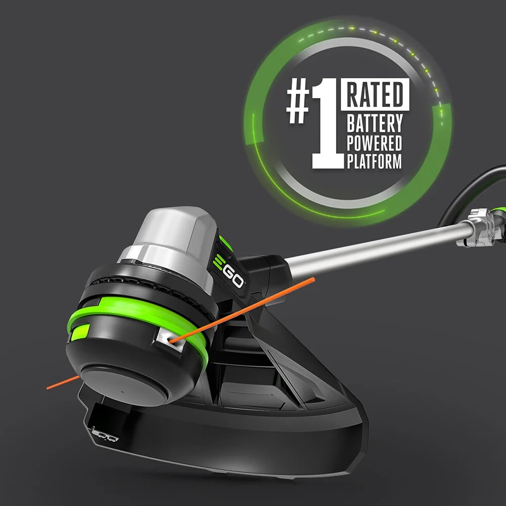 EGO ST1511T Power+ 15 In. Powerload String Trimmer with Telescopic Shaft